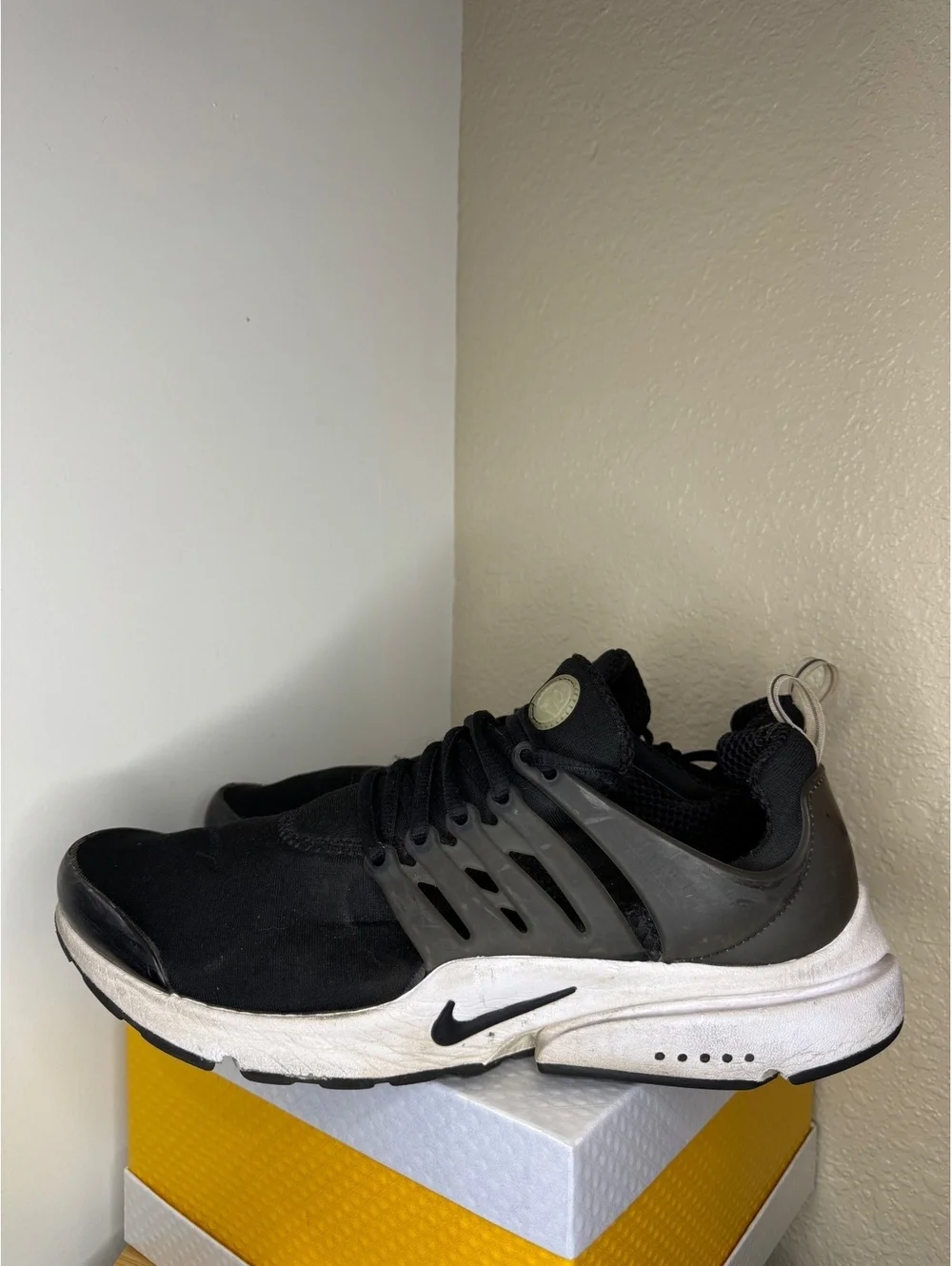 Nike Air Presto Triple Black Running Shoes Men’s Size 11 Preowned Sneakers